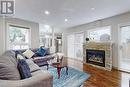 7241 Pallett Court, Mississauga, ON  - Indoor Photo Showing Living Room With Fireplace 