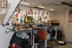 Lower large workshop area. - 