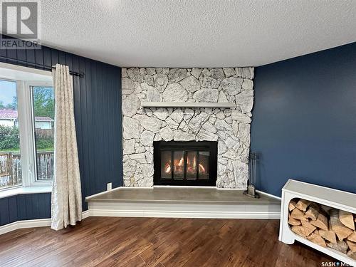 4660 Price Avenue, Gull Lake, SK - Indoor Photo Showing Living Room With Fireplace