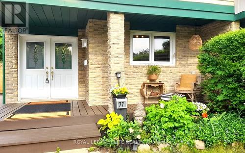 77 Carberry Crescent, Brampton, ON - Outdoor With Deck Patio Veranda