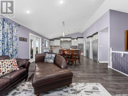 4 Brownlee Street, Tuxford, SK - Indoor Photo Showing Living Room