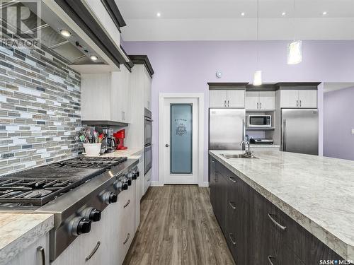 4 Brownlee Street, Tuxford, SK - Indoor Photo Showing Kitchen With Upgraded Kitchen