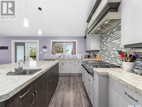 4 Brownlee Street, Tuxford, SK - Indoor Photo Showing Kitchen With Upgraded Kitchen