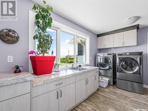 4 Brownlee Street, Tuxford, SK - Indoor Photo Showing Laundry Room