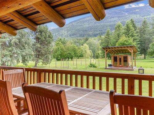 2882 Airport Way, Revelstoke, BC - Outdoor With Deck Patio Veranda With Exterior