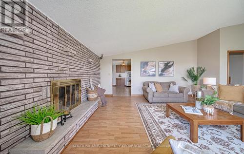 41 Newman Road, Kawartha Lakes, ON - Indoor Photo Showing Living Room With Fireplace