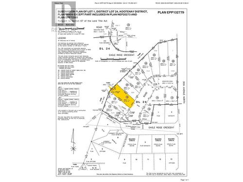 Lot 19 Eagle Ridge Crescent, Cranbrook, BC 