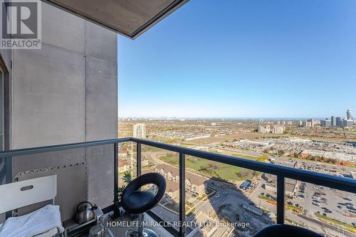 3020 - 8 Nahani Way, Mississauga, ON - Outdoor With Balcony With View