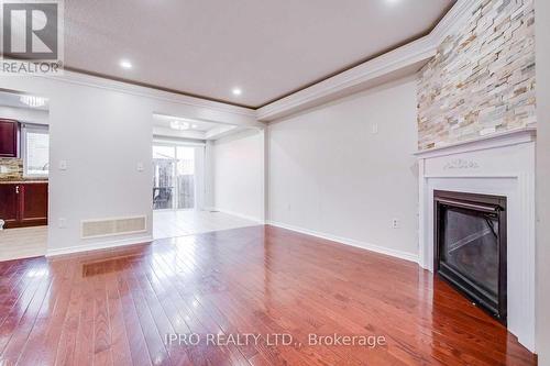 387 Bussel Crescent, Milton, ON - Indoor With Fireplace