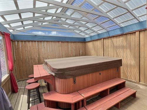 Hot tub - 121 Route 393 S., La Sarre, QC - Indoor Photo Showing Other Room
