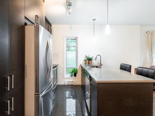 Cuisine - 103-9640 Rue William-Fleming, Montréal (Lasalle), QC - Indoor Photo Showing Kitchen With Upgraded Kitchen