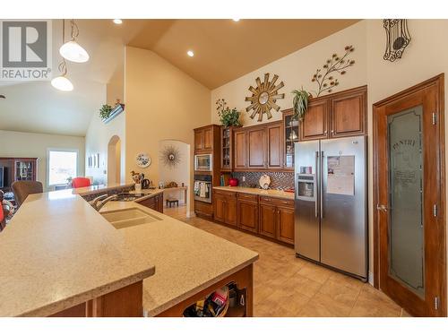 3210 / 3208 Cory Road Lot# C, Keremeos, BC - Indoor Photo Showing Kitchen With Double Sink