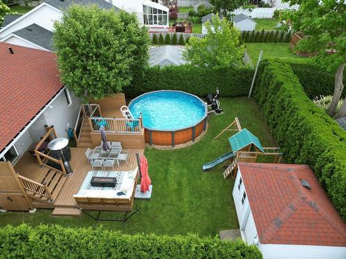 Cour - 5247 Rue Belmont, Longueuil (Saint-Hubert), QC - Outdoor With Above Ground Pool