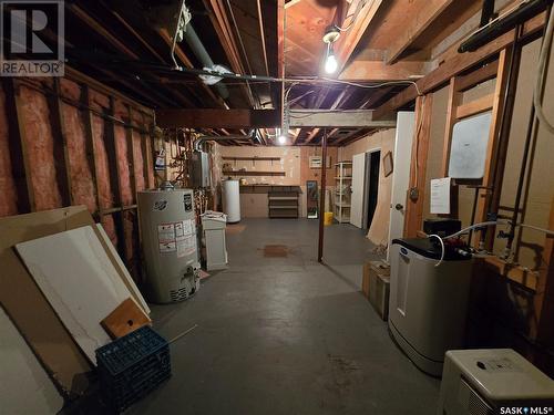 100 Lundy Place, Stoughton, SK - Indoor Photo Showing Basement