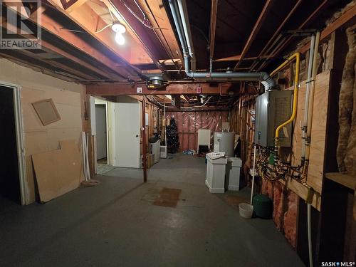 100 Lundy Place, Stoughton, SK - Indoor Photo Showing Basement