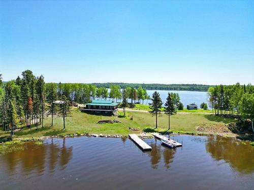 Aerial photo - 2311 Ch. De Grassy Narrow, Moffet, QC - Outdoor With Body Of Water With View