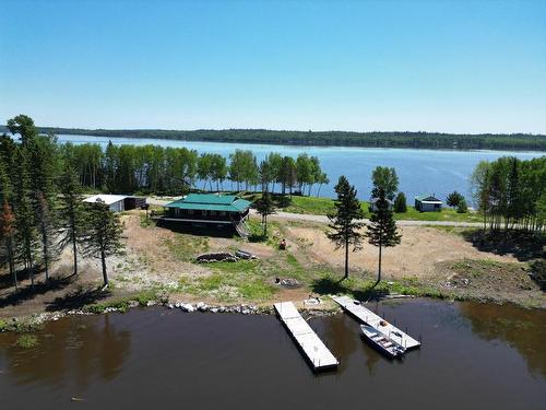 Aerial photo - 2311 Ch. De Grassy Narrow, Moffet, QC - Outdoor With Body Of Water With View