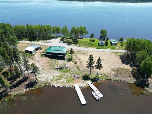 Aerial photo - 2311 Ch. De Grassy Narrow, Moffet, QC - Outdoor With Body Of Water With View