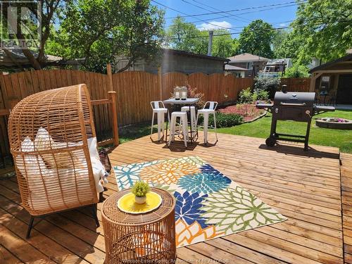 857 Thompson Blvd, Windsor, ON - Outdoor With Deck Patio Veranda