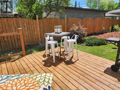 857 Thompson Blvd, Windsor, ON - Outdoor With Deck Patio Veranda