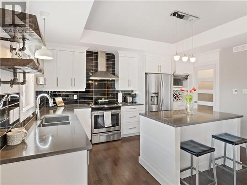 56 Samson Street, Moncton, NB - Indoor Photo Showing Kitchen With Double Sink With Upgraded Kitchen