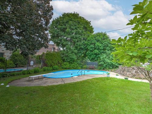 Backyard - 138 Av. Highfield, Mont-Royal, QC - Outdoor With In Ground Pool With Backyard