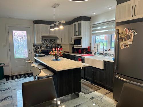 Kitchen - 65 8E Rue, Chapais, QC - Indoor Photo Showing Kitchen