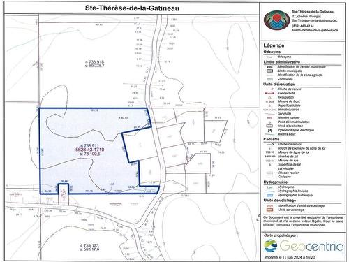 Land/Lot - Rue Non Disponible-Unavailable, Sainte-Thérèse-De-La-Gatineau, QC 