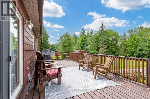 1057 Base Line Road, Kawartha Lakes, ON - Outdoor With Deck Patio Veranda With Exterior