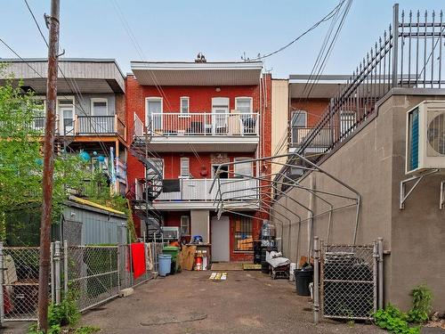 Back facade - 6007  - 6011 Rue La Fontaine, Montréal (Mercier/Hochelaga-Maisonneuve), QC 