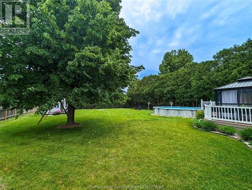 22745 Creek Road, Chatham, ON - Outdoor With Backyard