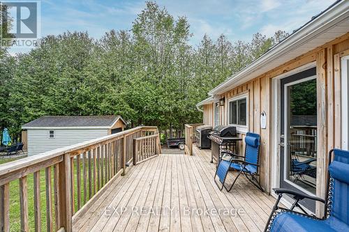 130 Crawford Road, Kawartha Lakes, ON - Outdoor With Deck Patio Veranda With Exterior