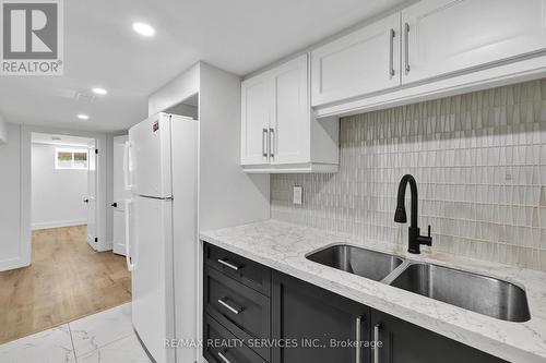 1 Athens Street, Hamilton, ON - Indoor Photo Showing Kitchen With Double Sink