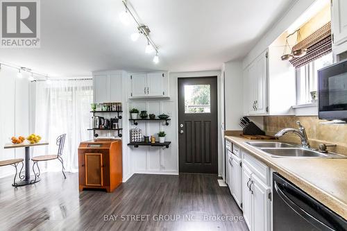 132 Redan Street, St. Thomas, ON - Indoor Photo Showing Kitchen With Double Sink