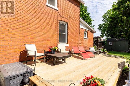 132 Redan Street, St. Thomas, ON - Outdoor With Deck Patio Veranda With Exterior