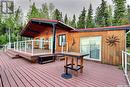 Arrowhead Island, Lac La Ronge, SK  - Outdoor With Deck Patio Veranda With Exterior 