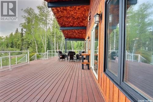 Arrowhead Island, Lac La Ronge, SK - Outdoor With Deck Patio Veranda With Exterior