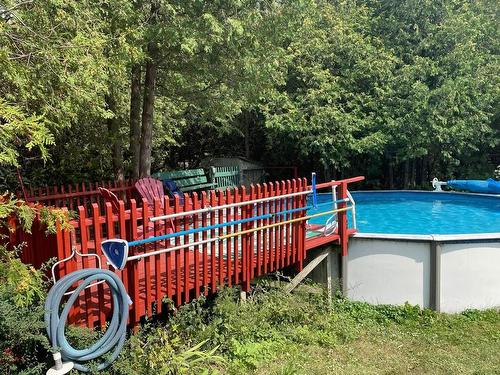 Piscine - 501  - 503 Rue St-Patrice, Saint-Patrice-De-Sherrington, QC - Outdoor With Above Ground Pool