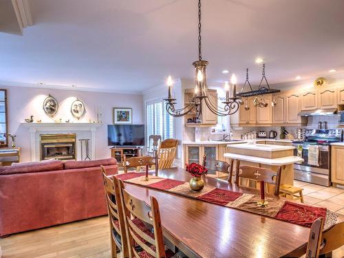 Overall view - 775 Rue Du Patrimoine, Prévost, QC - Indoor With Fireplace