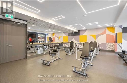 1502 - 75 Canterbury Place, Toronto, ON - Indoor Photo Showing Gym Room