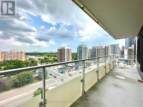 1502 - 75 Canterbury Place, Toronto, ON - Outdoor With Balcony With View With Exterior