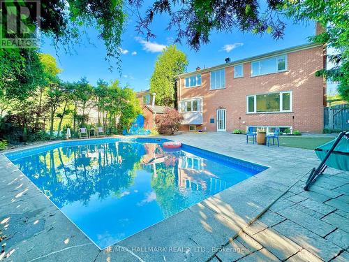 16 Gaspe Road, Toronto (Bayview Woods-Steeles), ON - Outdoor With In Ground Pool