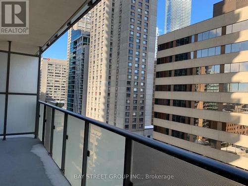 1011 - 1080 Bay Street, Toronto, ON - Outdoor With Balcony