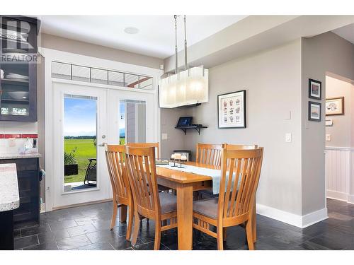 4537 Lansdowne Road, Armstrong, BC - Indoor Photo Showing Dining Room