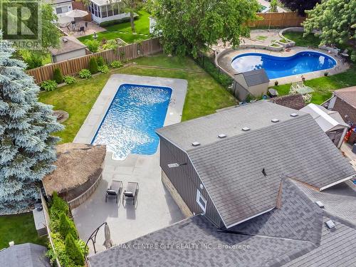 7 Cluney Place, London, ON - Outdoor With In Ground Pool With Backyard