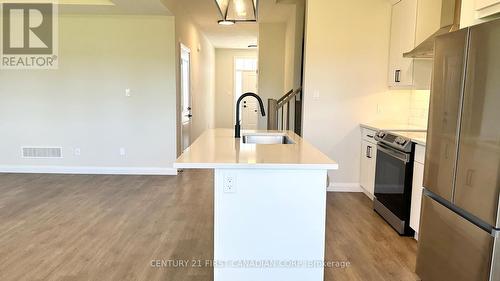 1818 Finley Crescent, London, ON - Indoor Photo Showing Kitchen With Stainless Steel Kitchen With Upgraded Kitchen