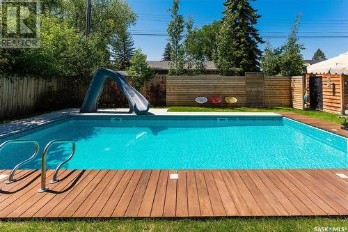 512 Bate Crescent, Saskatoon, SK - Outdoor With In Ground Pool With Backyard