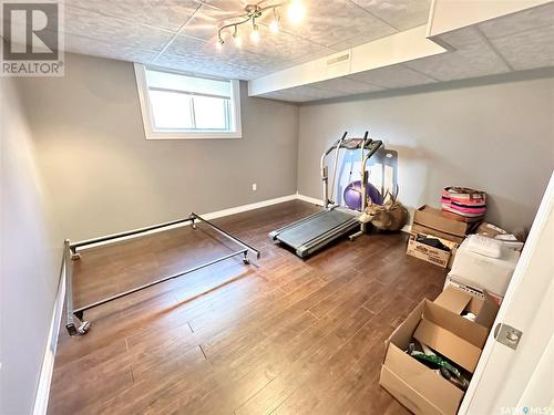 211 Ash Drive, Weyburn, SK - Indoor Photo Showing Gym Room