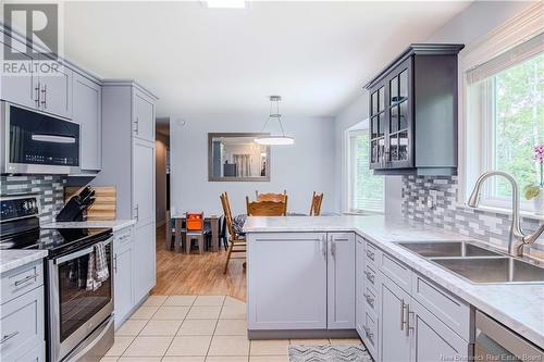 4 Gallagher Road, Lakeside, NB - Indoor Photo Showing Kitchen With Double Sink With Upgraded Kitchen
