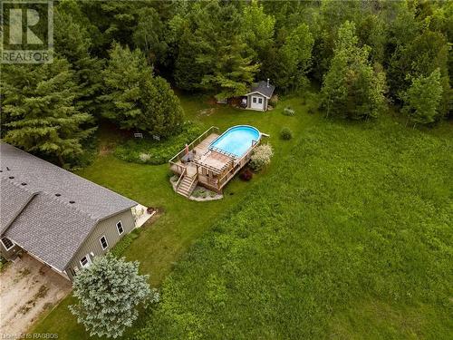 359021 East Bayshore Road, Owen Sound, ON - Outdoor With Above Ground Pool